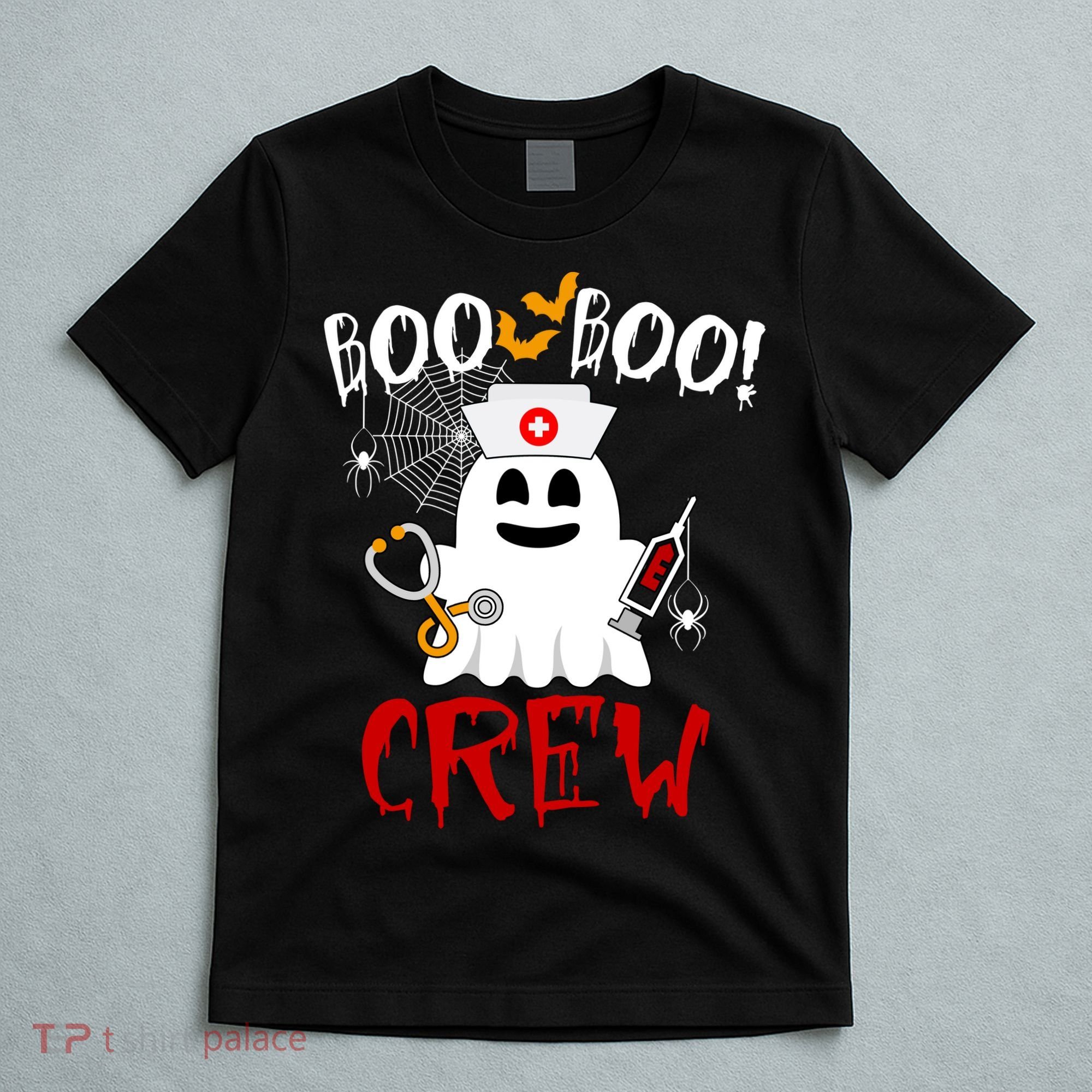 Boo Boo Crew Funny Cute Halloween T-Shirt