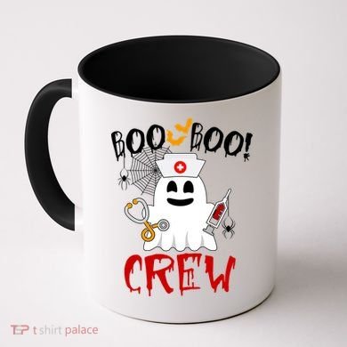 Boo Boo Crew Funny Cute Halloween Coffee Mug