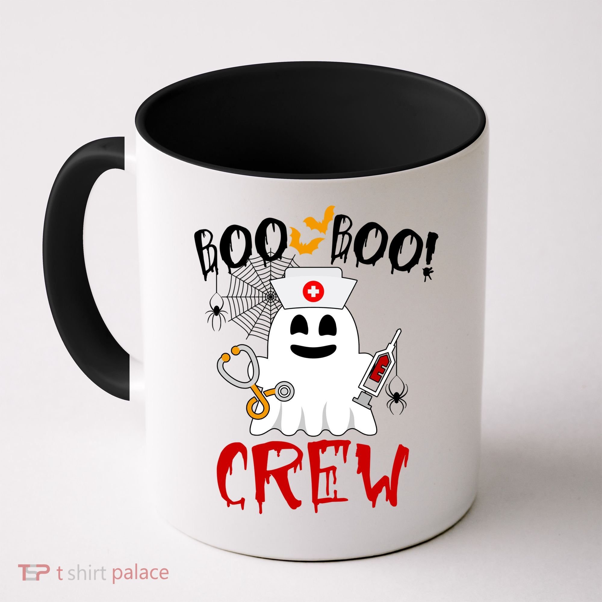 Boo Boo Crew Funny Cute Halloween Coffee Mug
