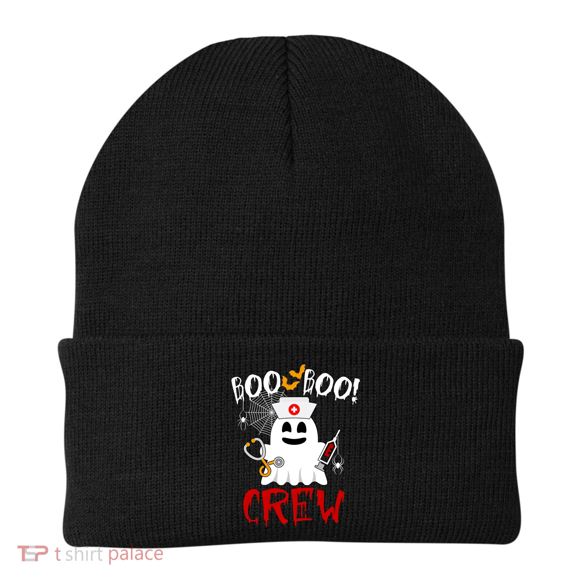 Boo Boo Crew Funny Cute Halloween Beanie