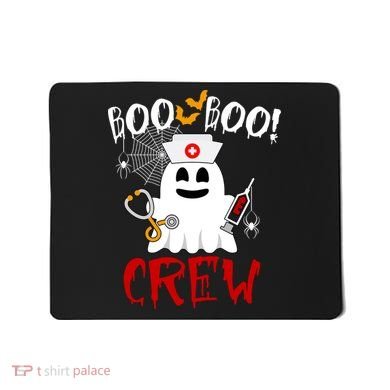Boo Boo Crew Funny Cute Halloween Mousepad