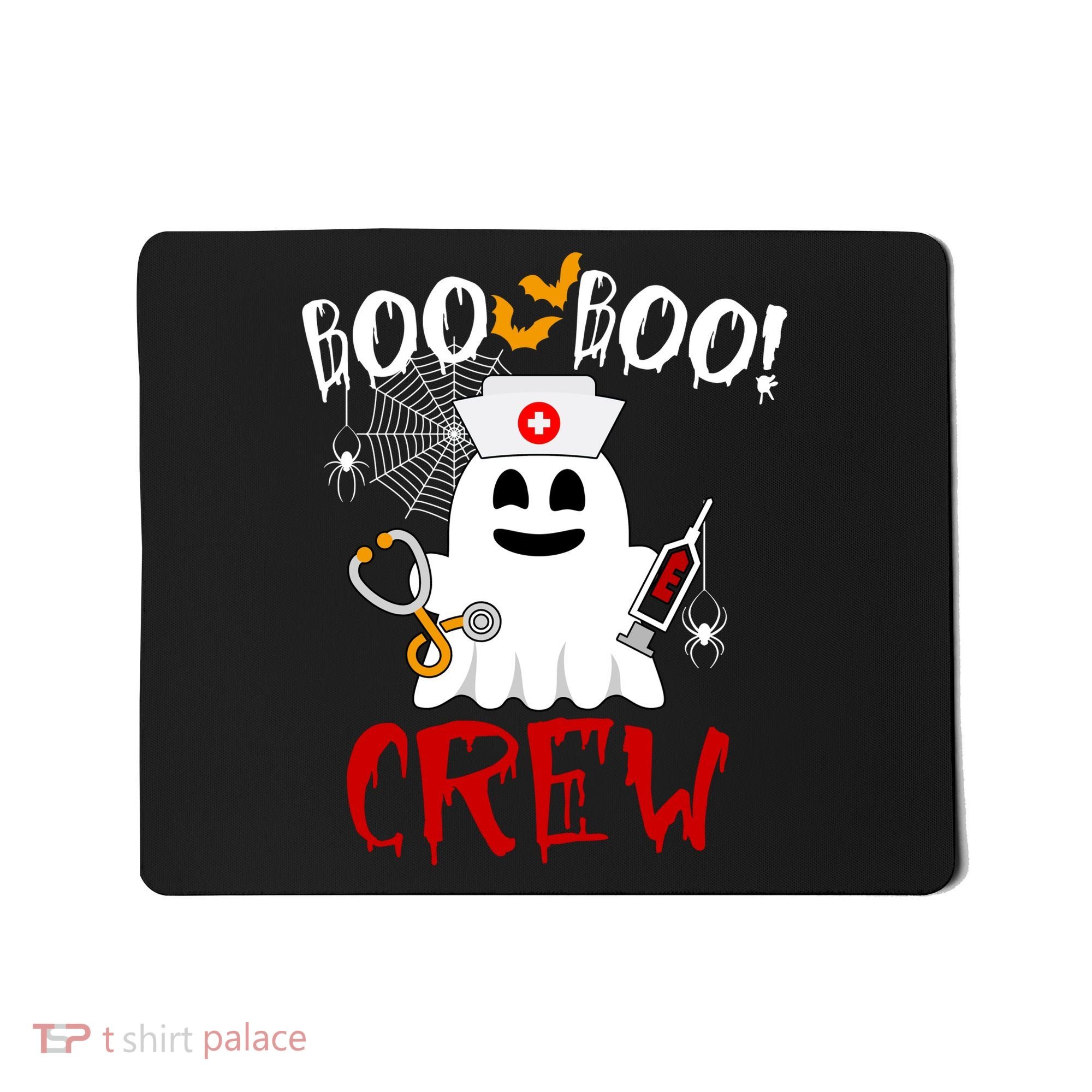 Boo Boo Crew Funny Cute Halloween Mousepad