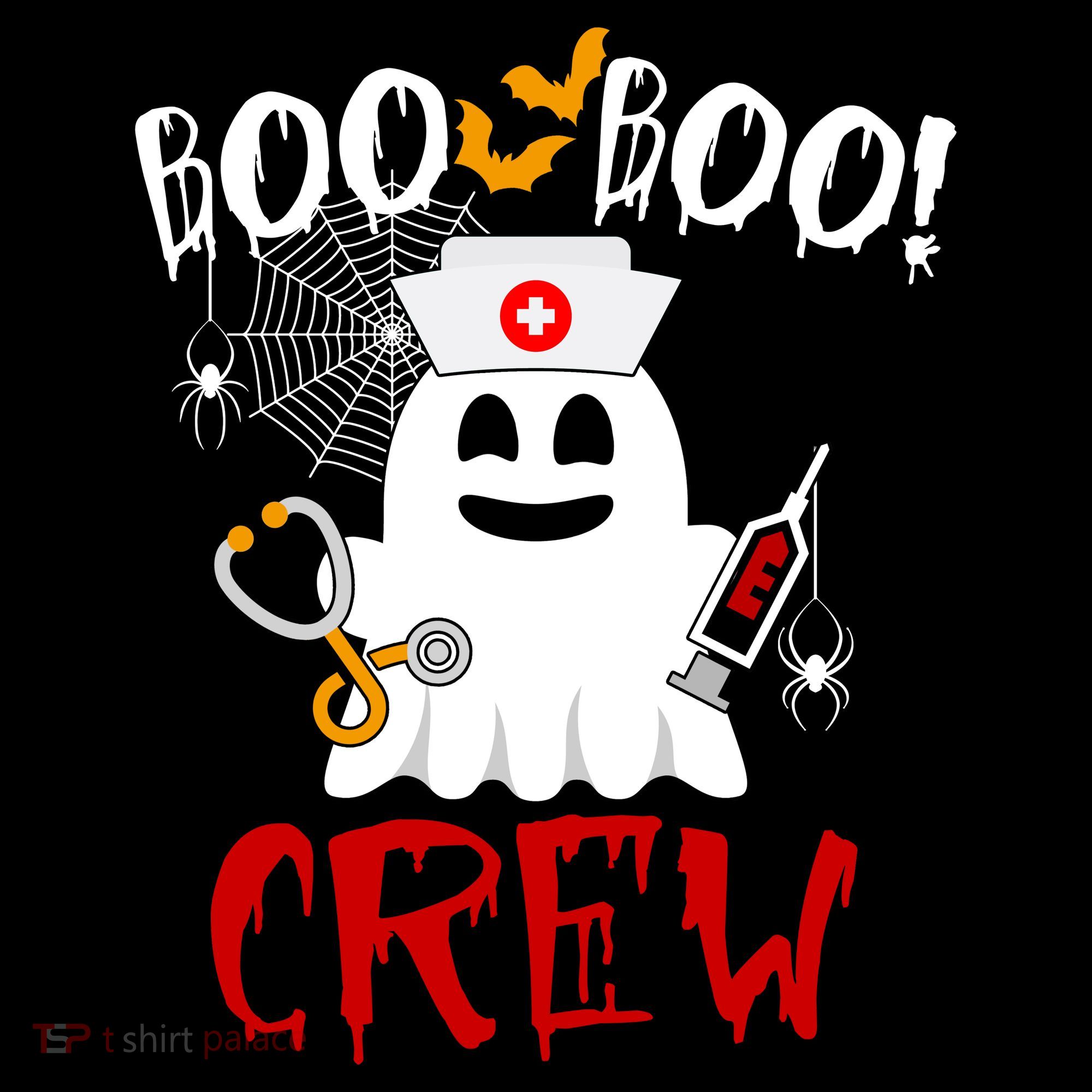 Boo Boo Crew Funny Cute Halloween Women's Tank Top