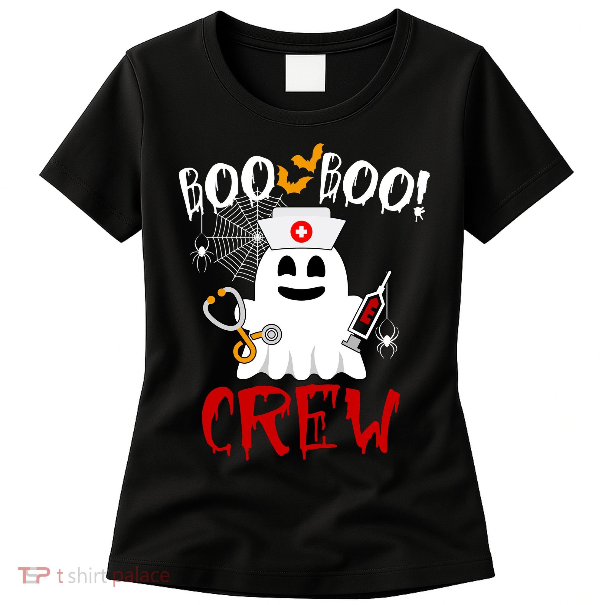Boo Boo Crew Funny Cute Halloween Women's T-Shirt