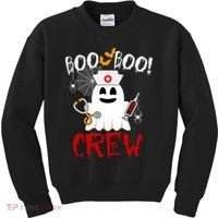 Boo Boo Crew Funny Cute Halloween Kids Sweatshirt thumb 0