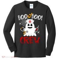 Boo Boo Crew Funny Cute Halloween Kids Long Sleeve Shirt thumb 0