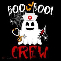 Boo Boo Crew Funny Cute Halloween Kids T-Shirt thumb 4