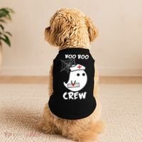 Boo Boo Crew Nurse Ghost Funny Halloween Doggie Tank thumb 2