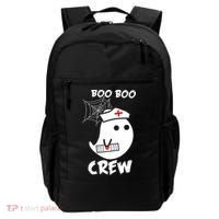 Boo Boo Crew Nurse Ghost Funny Halloween Backpack thumb 0