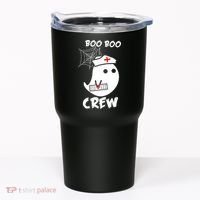 Boo Boo Crew Nurse Ghost Funny Halloween Tumbler thumb 0