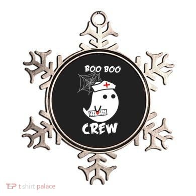 Boo Boo Crew Nurse Ghost Funny Halloween Ornament