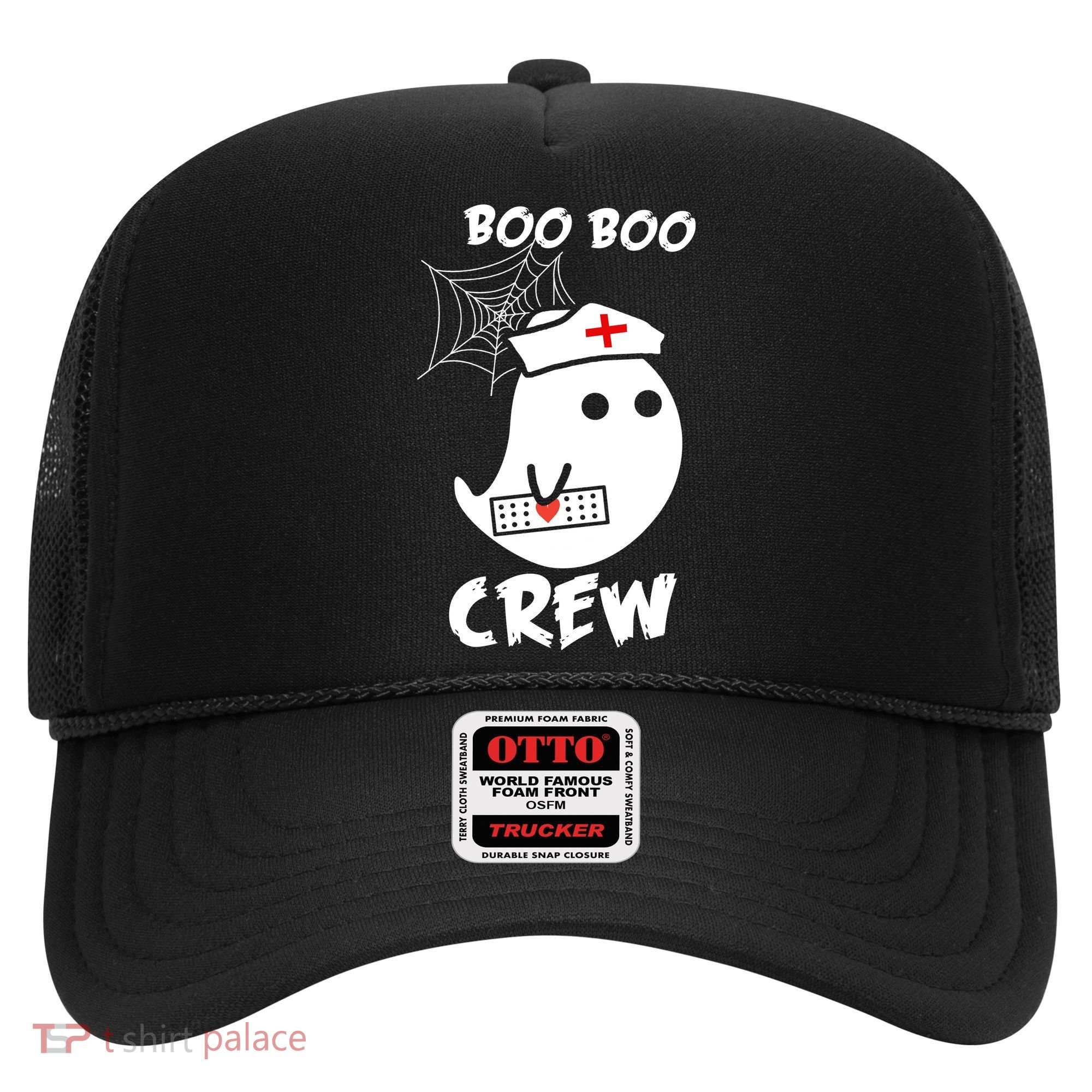 Boo Boo Crew Nurse Ghost Funny Halloween Hat