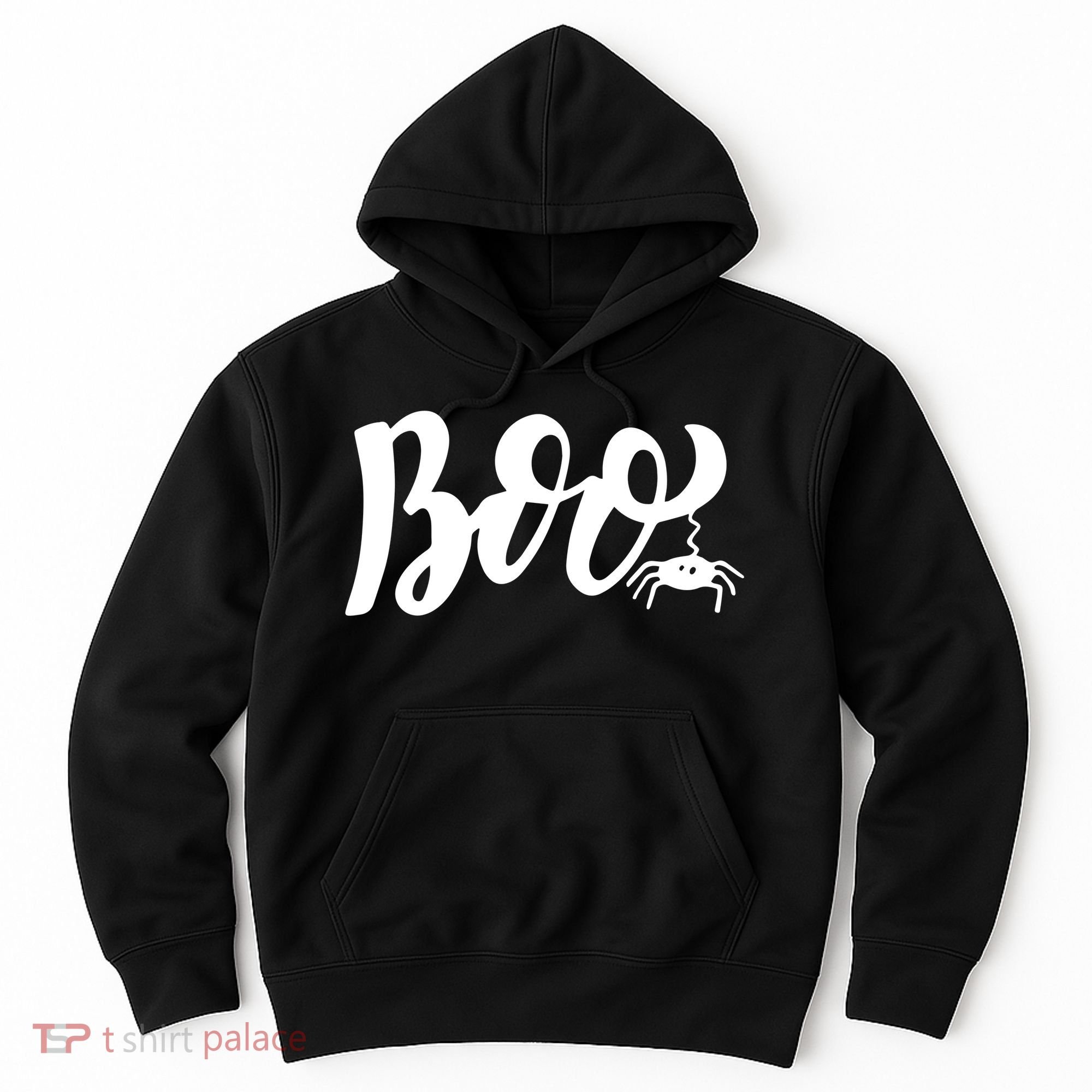Boo Cut Spider Halloween Hoodie