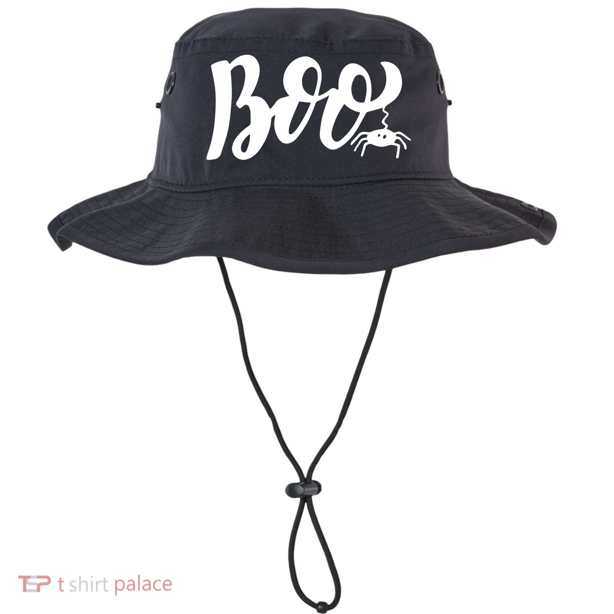 Boo Cut Spider Halloween Bucket Hat