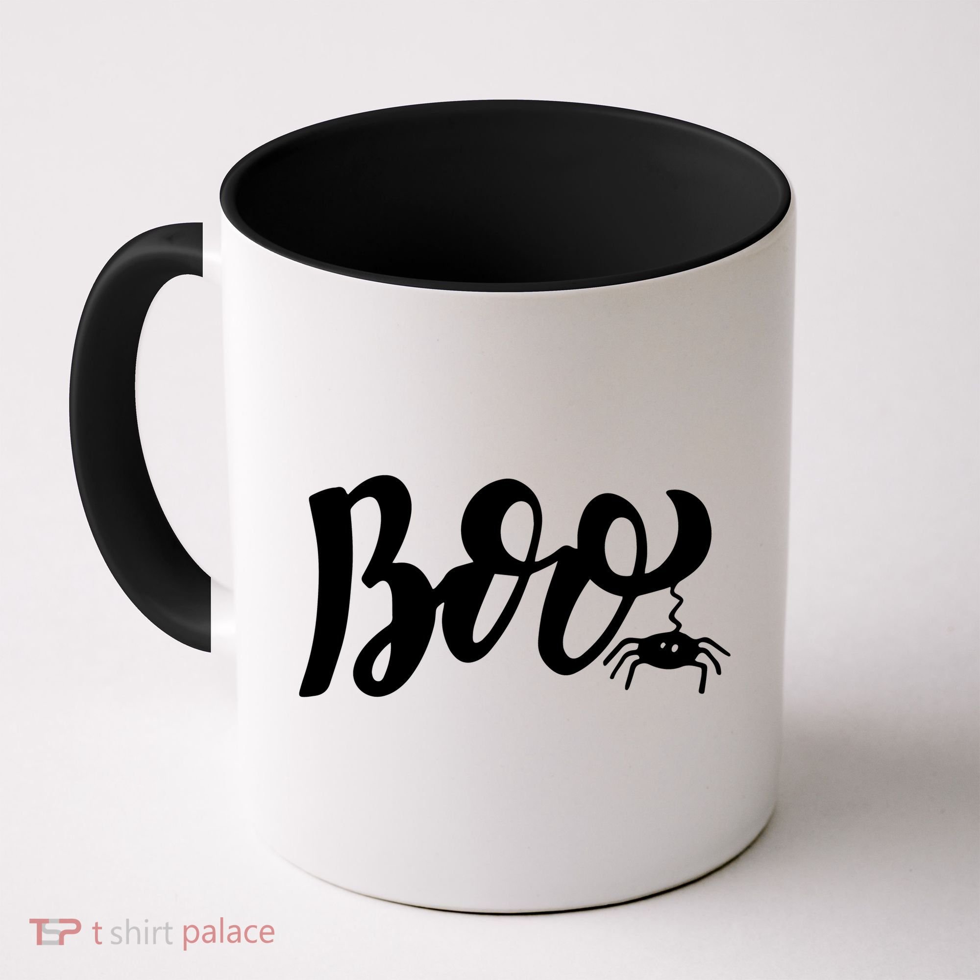 Boo Cut Spider Halloween Coffee Mug