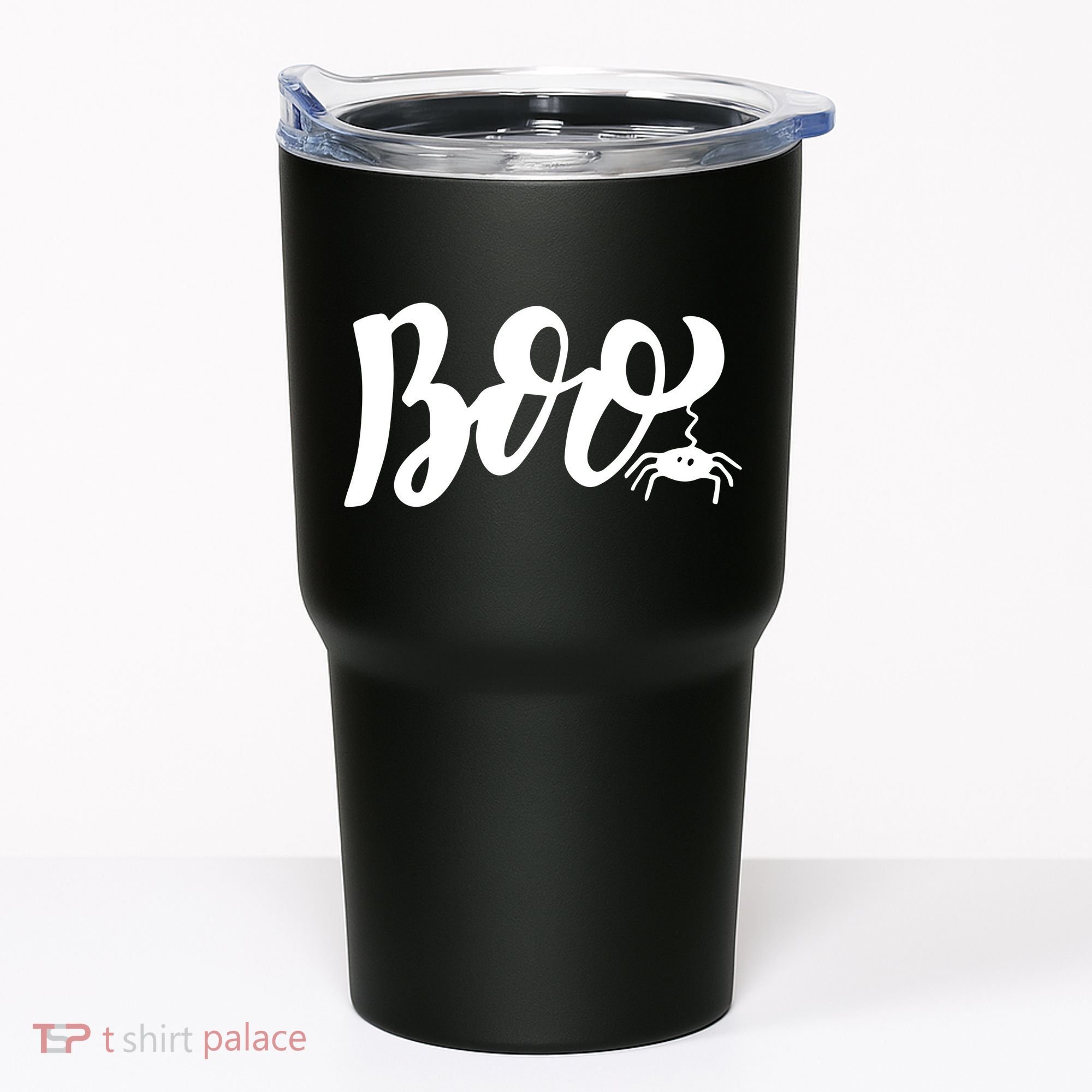 Boo Cut Spider Halloween Tumbler