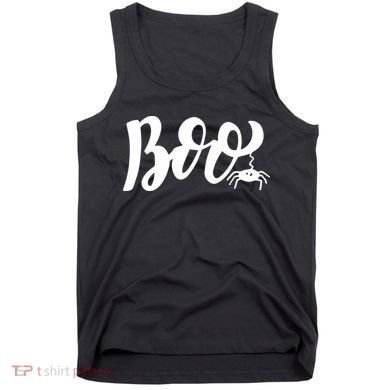 Boo Cut Spider Halloween Tank Top
