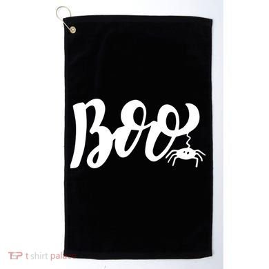 Boo Cut Spider Halloween Golf Towel