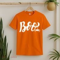Boo Cut Spider Halloween T-Shirt thumb 2