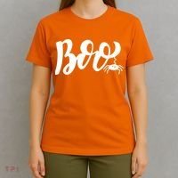 Boo Cut Spider Halloween T-Shirt thumb 4
