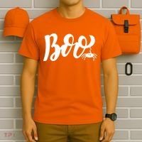 Boo Cut Spider Halloween T-Shirt thumb 6