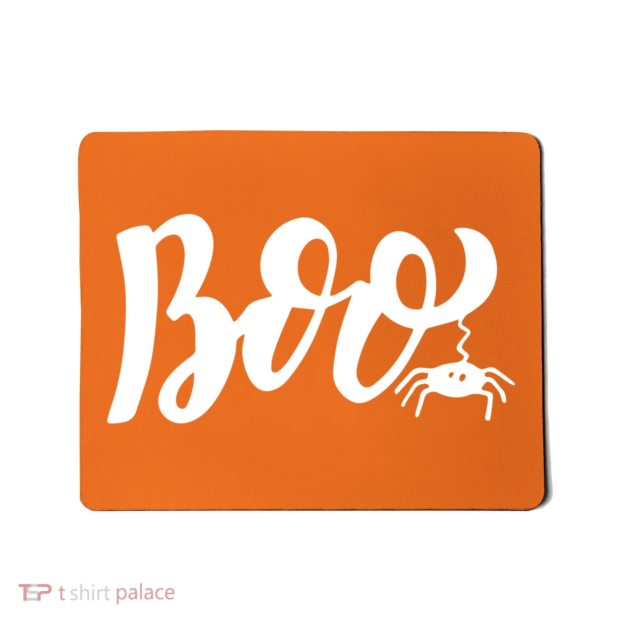 Boo Cut Spider Halloween Mousepad
