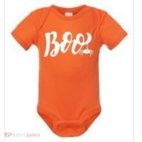 Boo Cut Spider Halloween Baby Bodysuit thumb 0