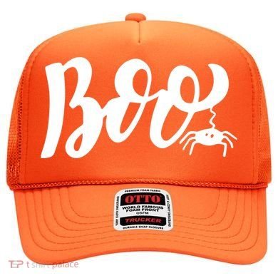 Boo Cut Spider Halloween Hat