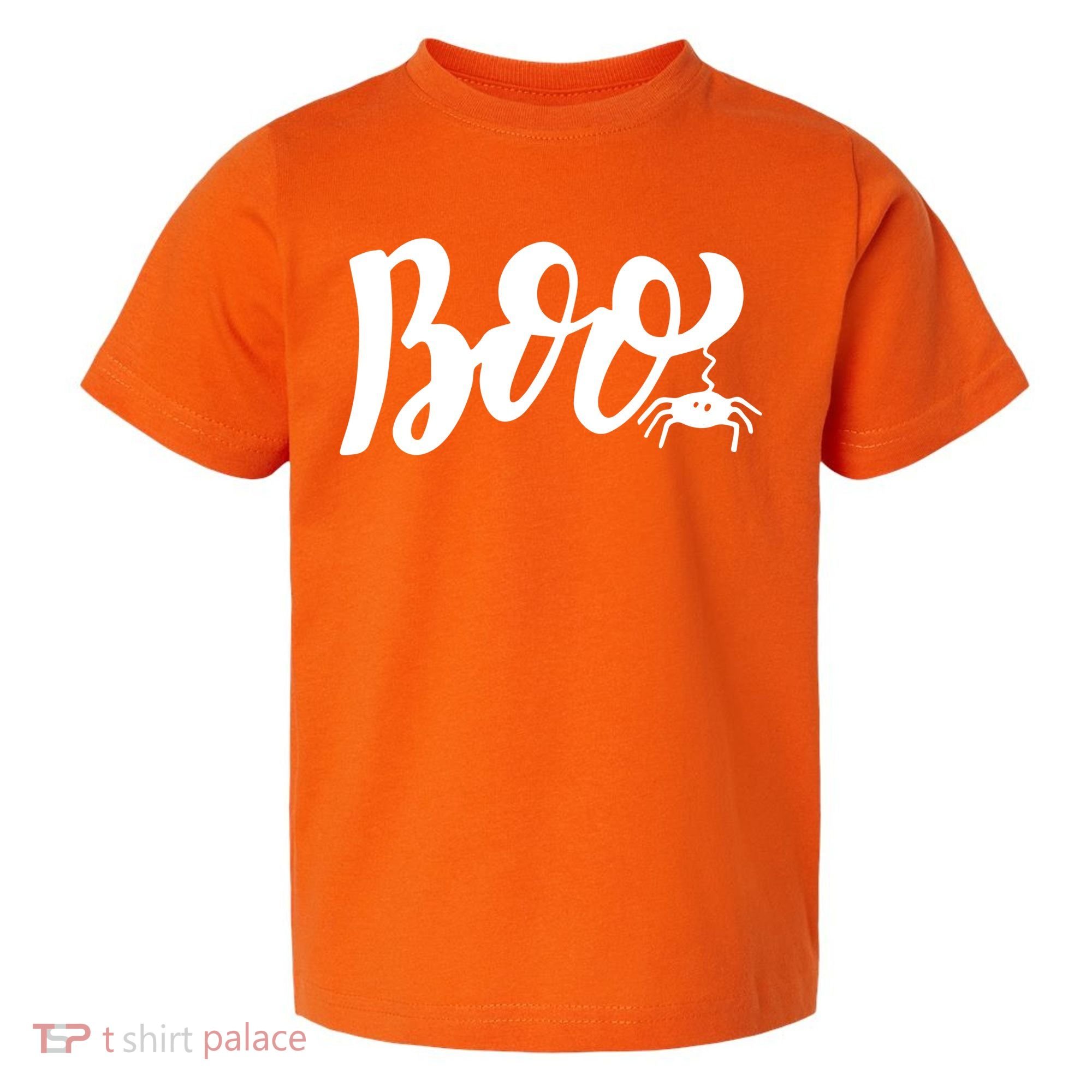 Boo Cut Spider Halloween Toddler T-Shirt