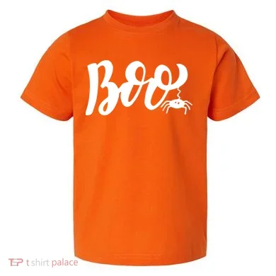 Boo Cut Spider Halloween Toddler T-Shirt
