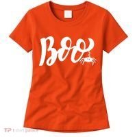 Boo Cut Spider Halloween Women's T-Shirt thumb 0