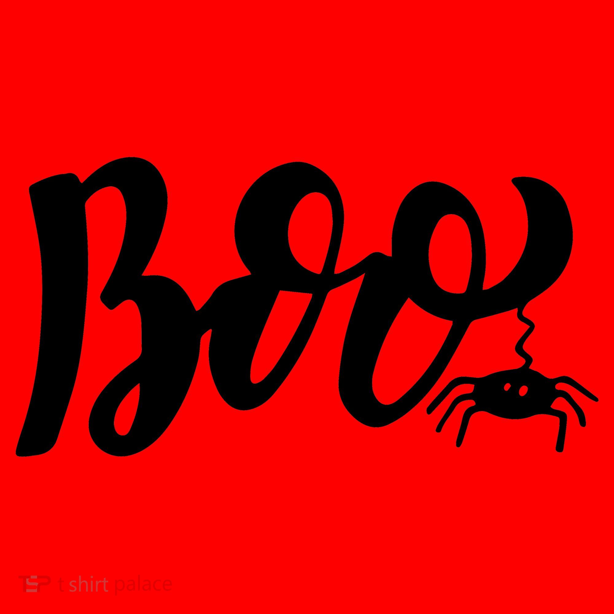 Boo Cut Spider Halloween Santa Hat