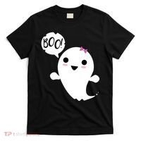 Boo Cute Halloween Girl Ghost T-Shirt thumb 0