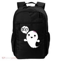 Boo Cute Halloween Girl Ghost Backpack thumb 0