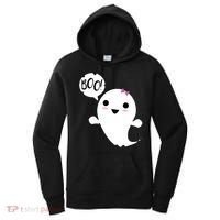 Boo Cute Halloween Girl Ghost Women's Hoodie thumb 0