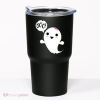 Boo Cute Halloween Girl Ghost Tumbler thumb 0