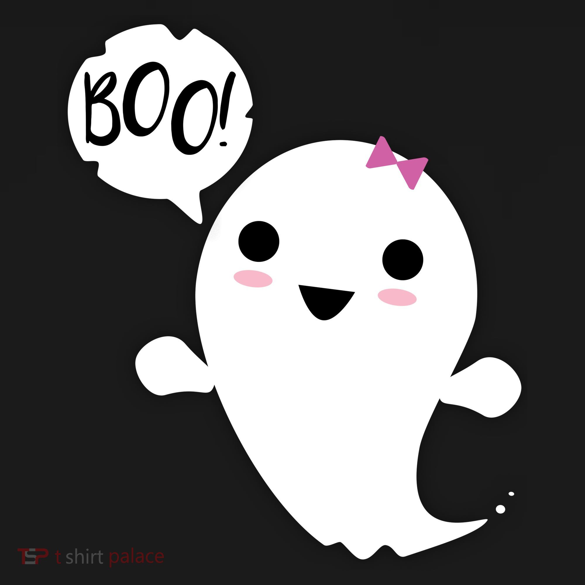 Boo Cute Halloween Girl Ghost Tote Bag