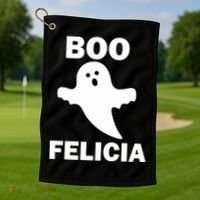 Boo Felicia Golf Towel thumb 1