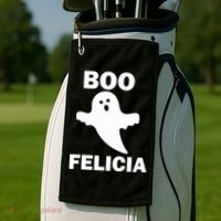 Boo Felicia Golf Towel thumb 2