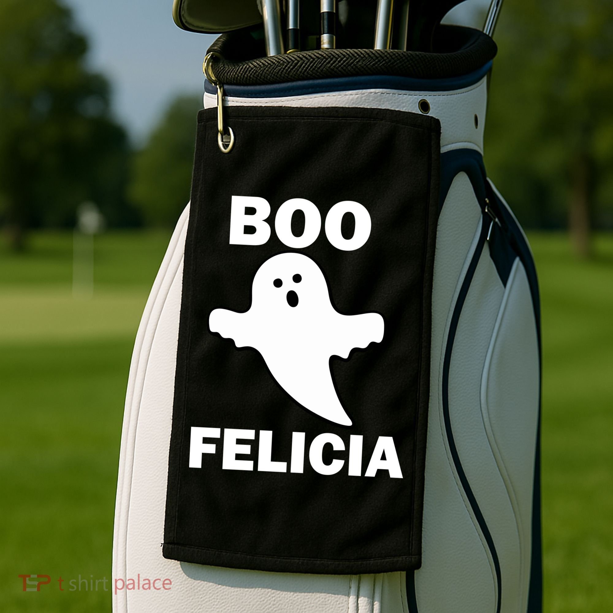 Boo Felicia Golf Towel