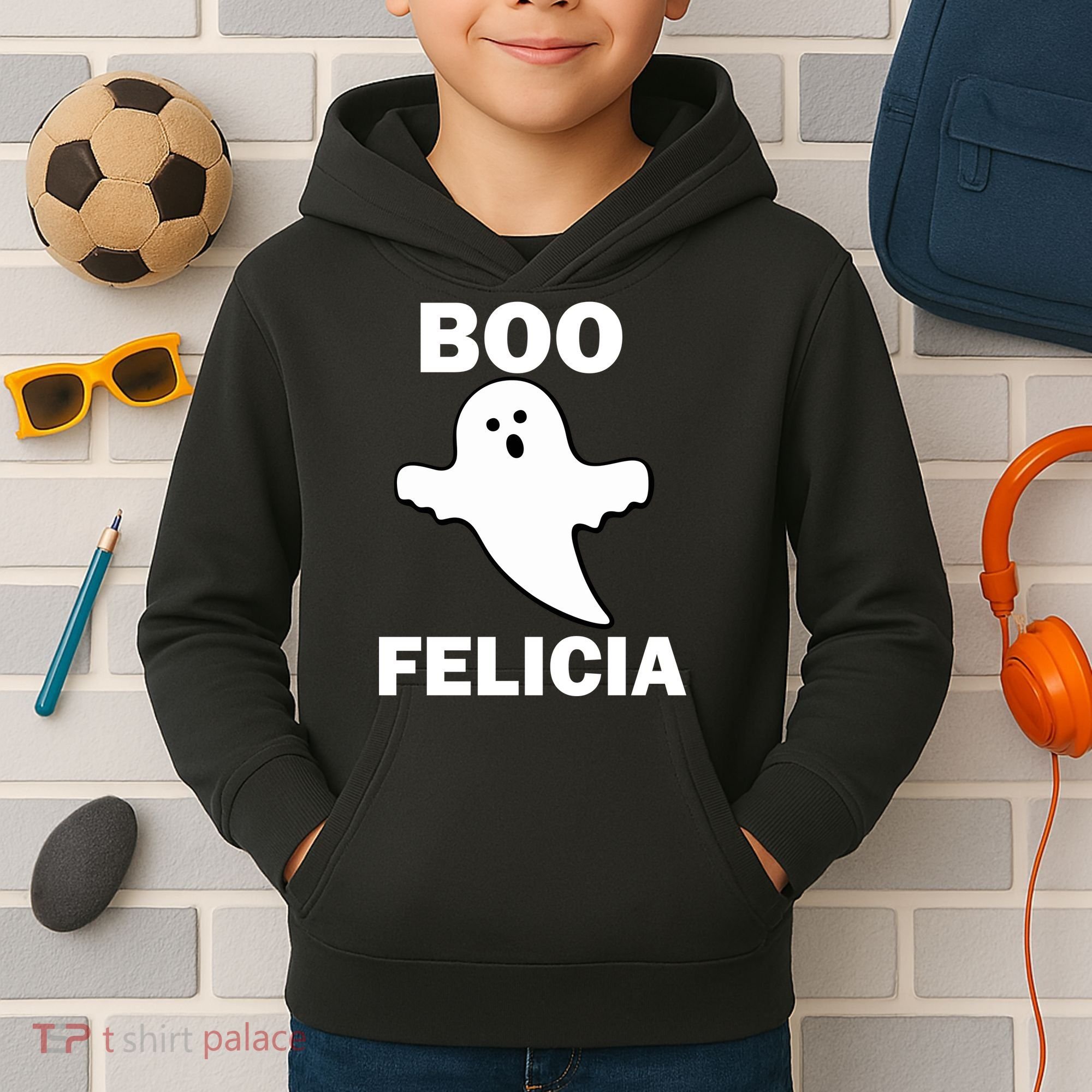 Boo Felicia Kids Hoodie