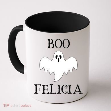 Boo Felicia Funny Halloween Coffee Mug