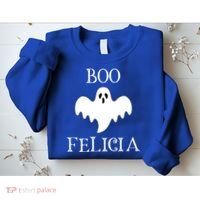 Boo Felicia Funny Halloween Sweatshirt thumb 2