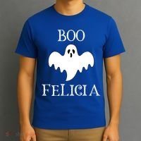 Boo Felicia Funny Halloween T-Shirt thumb 3