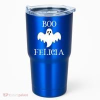 Boo Felicia Funny Halloween Tumbler thumb 0
