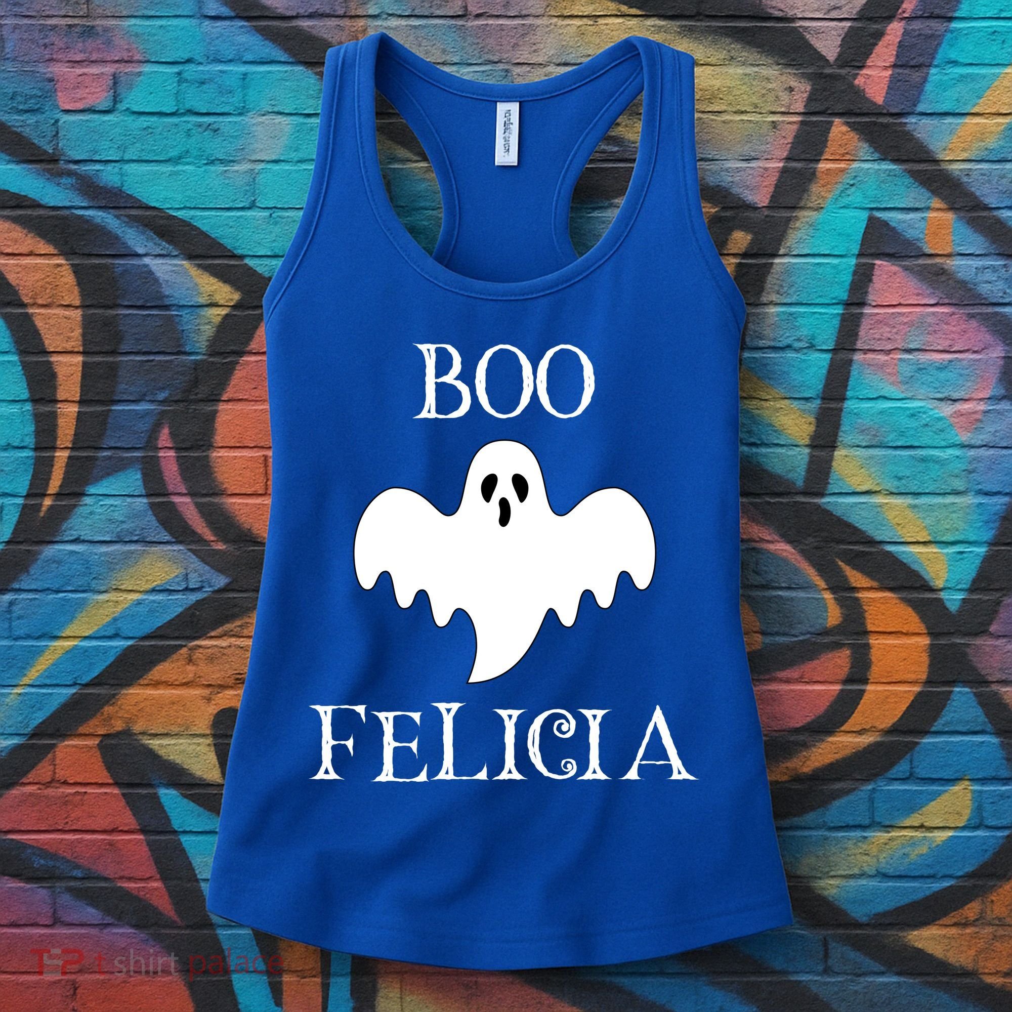 Boo Felicia Funny Halloween Women's Tank Top