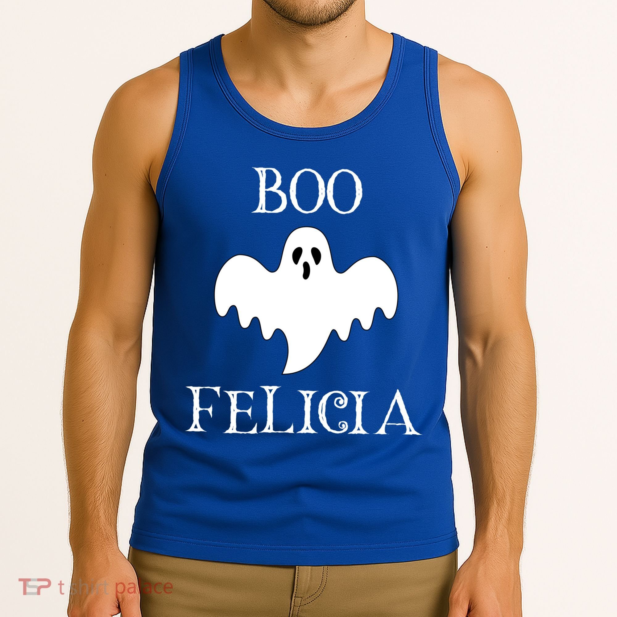 Boo Felicia Funny Halloween Tank Top