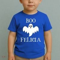 Boo Felicia Funny Halloween Toddler T-Shirt thumb 2