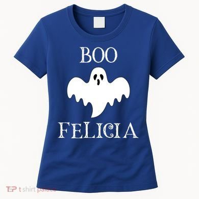 Boo Felicia Funny Halloween Women's T-Shirt
