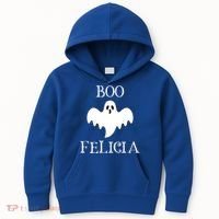 Boo Felicia Funny Halloween Kids Hoodie thumb 0